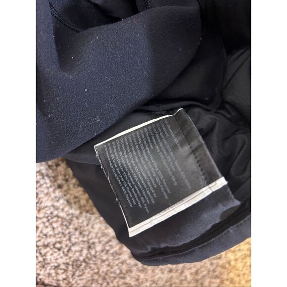 Lululemon Down For It All Black Nylon Hooded Zip Up Puffer Jacket Size 4 - Picture 10 of 11